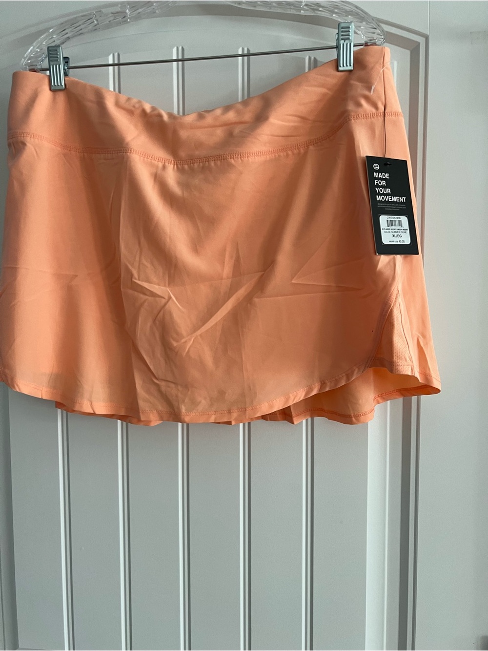 Peach Active Skort - Women's Performance Skirt
